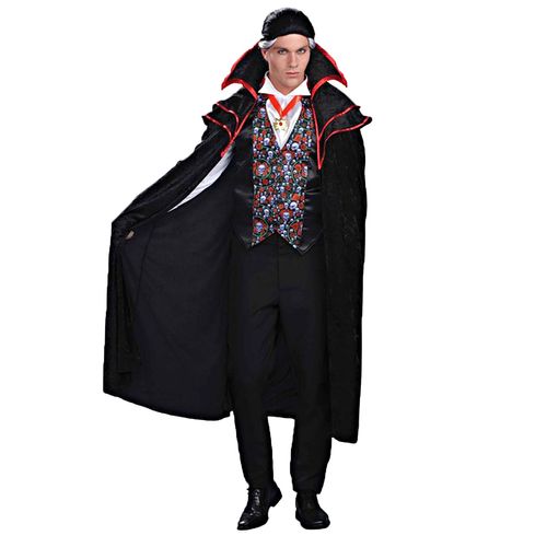 Fantasia Vampiro Adulto e Infantil Luxo Importado