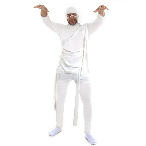 Fantasia Mumia Masculino Adulto e Infantil - Halloween