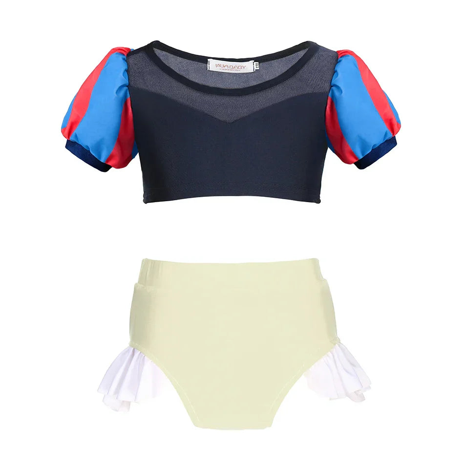 Biquíni Infantil e Adulto Branca de Neve