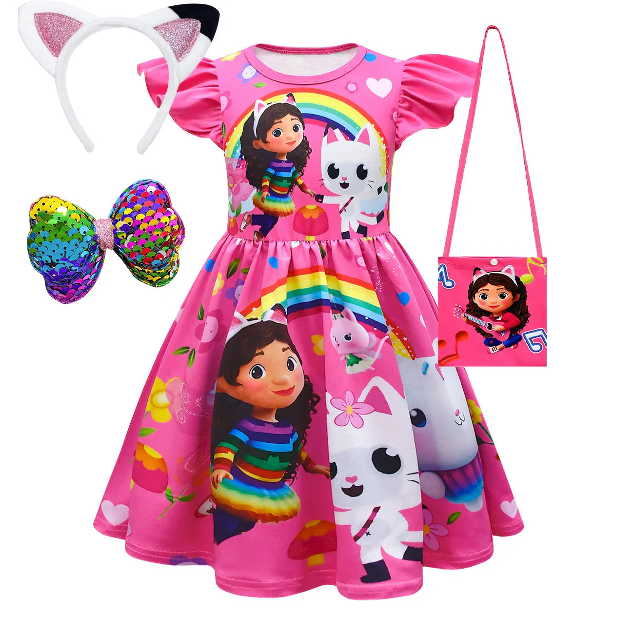 Fantasia Infantil e Adulto Gabby's Dollhouse