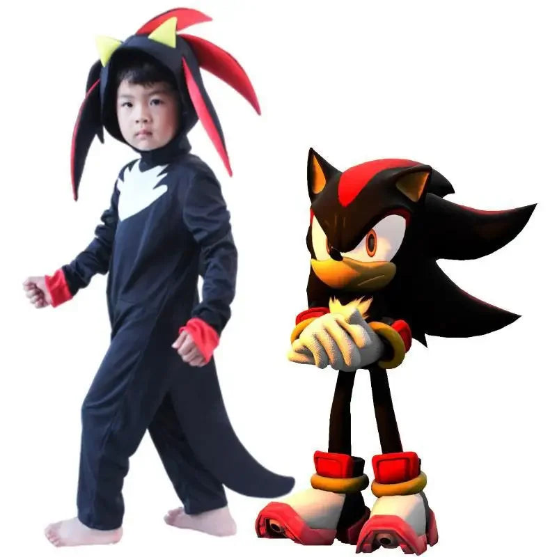 Fantasia Shadow Infantil e Adulto - Sonic