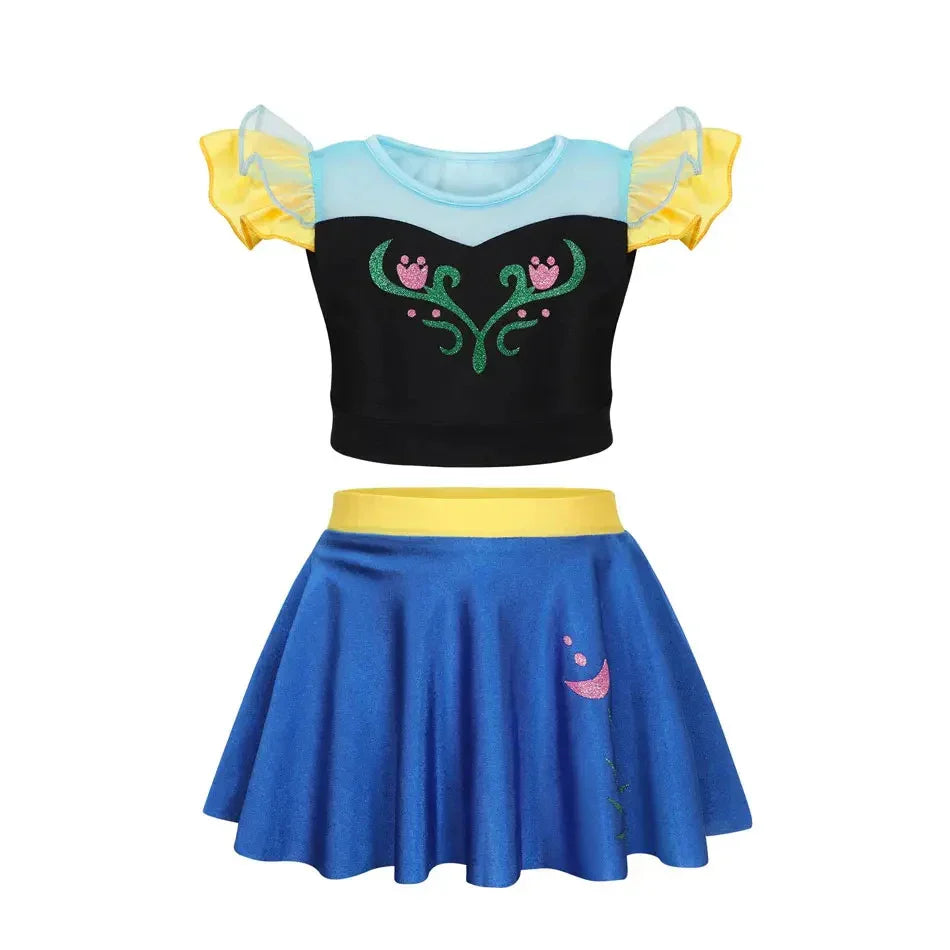 Biquíni Infantil e Adulto Anna Frozen