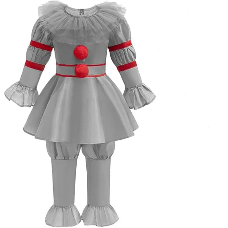 Fantasia Palhaço It a Coisa Infantil e Adulto