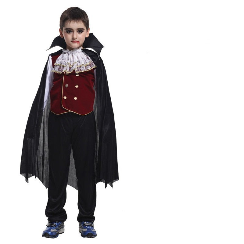 Fantasia Vampiro Infantil e Adulto
