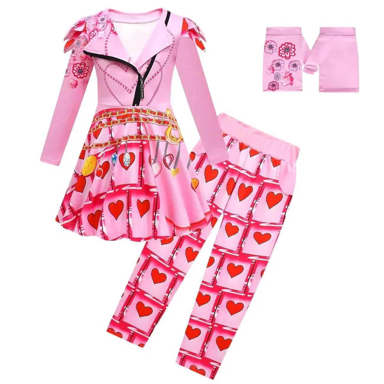 Fantasia Descendentes 4 Bridget Infantil e Adulto