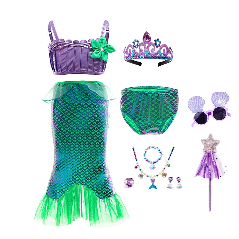 Fantasia Sereia Infantil e Adulto