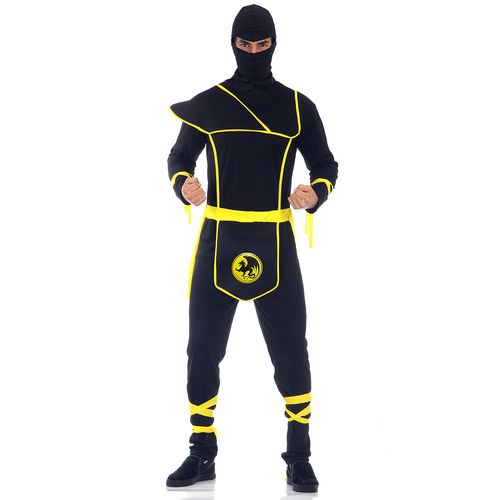 Fantasia Ninja Masculino Adulto e Infantil