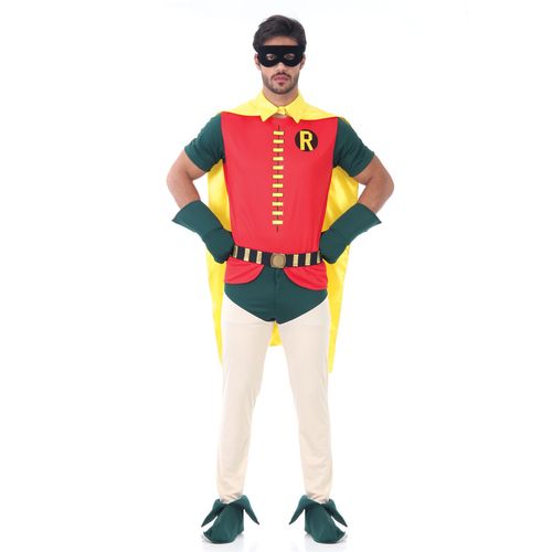 Fantasia Robin Vintage Premium Adulto e Infantil - Original