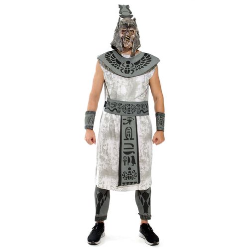 Fantasia  De Guerreiro Faraó Halloween Abrakadabra Fantasias