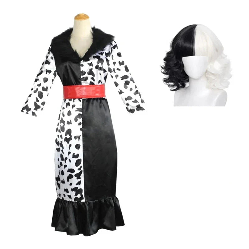 Cosplay Cruela com Peruca