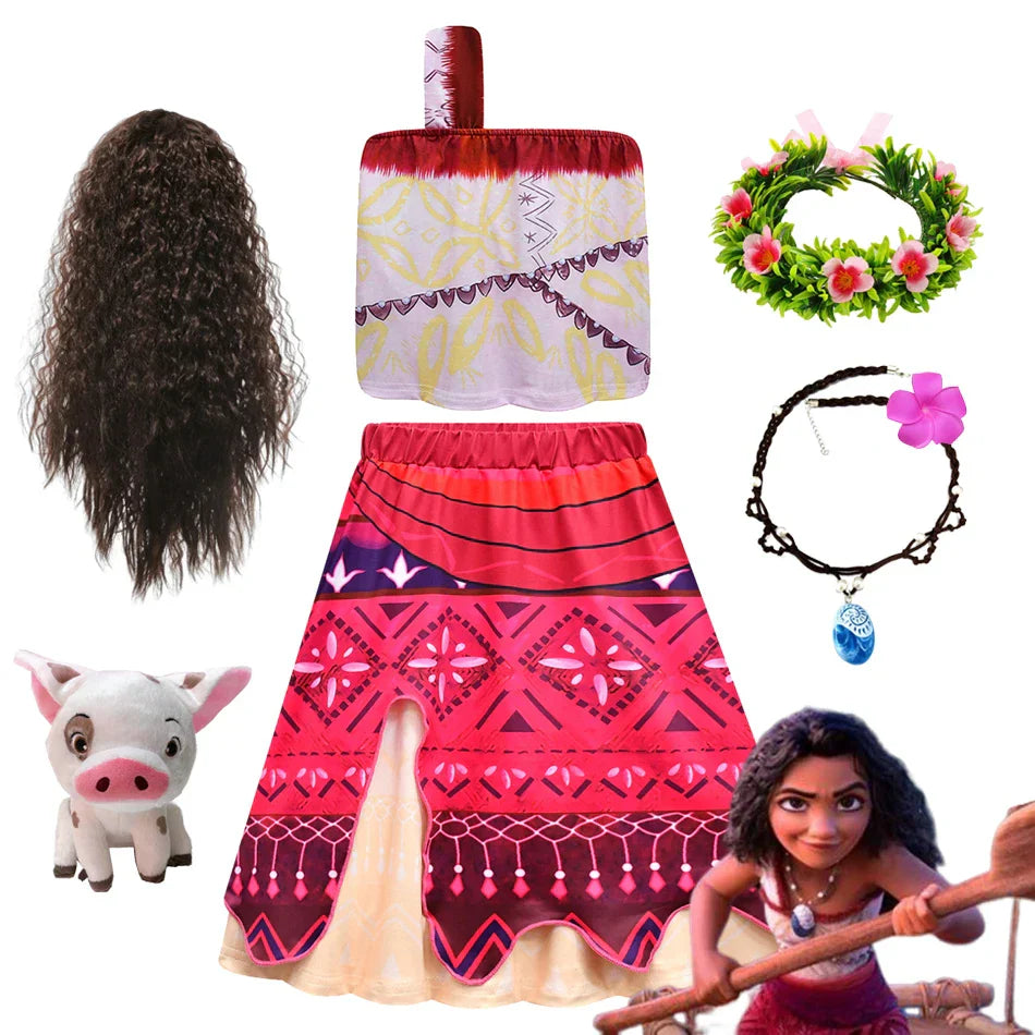 Fantasia Moana 2 Infantil e Adulto