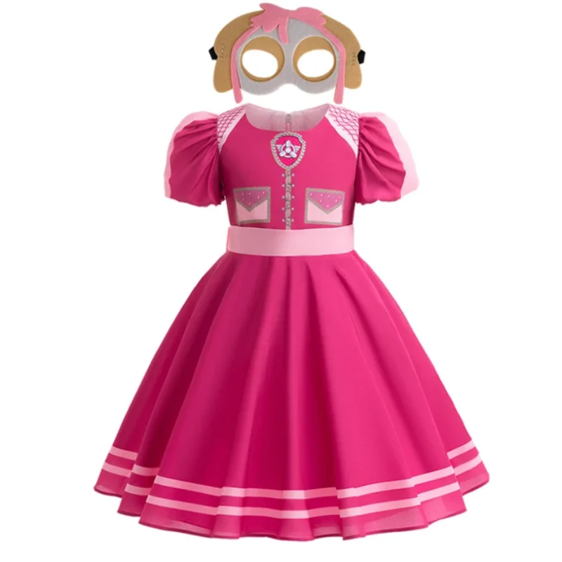 Fantasia Skye Infantil e Adulto - Patrulha Canina