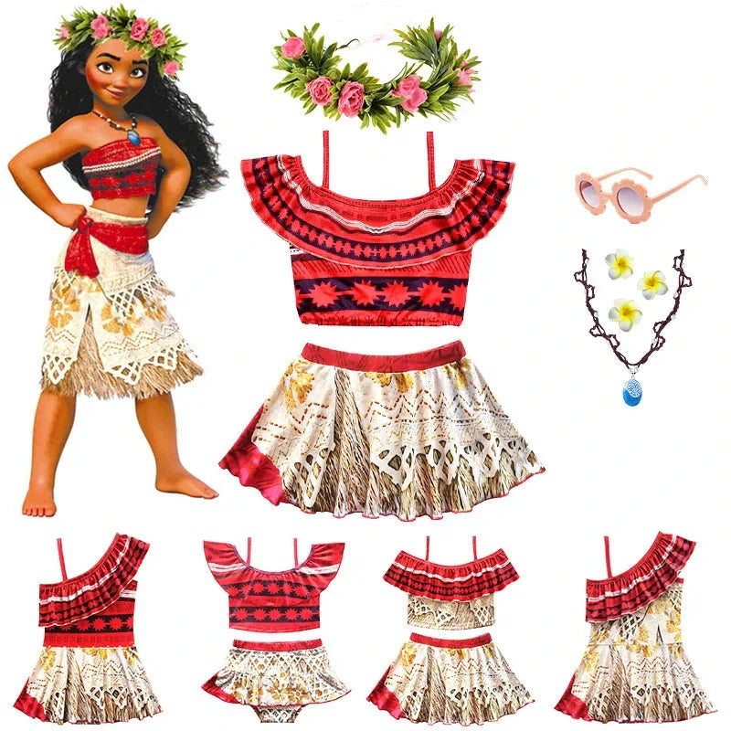 Biquíni Moana Infantil e Adulto