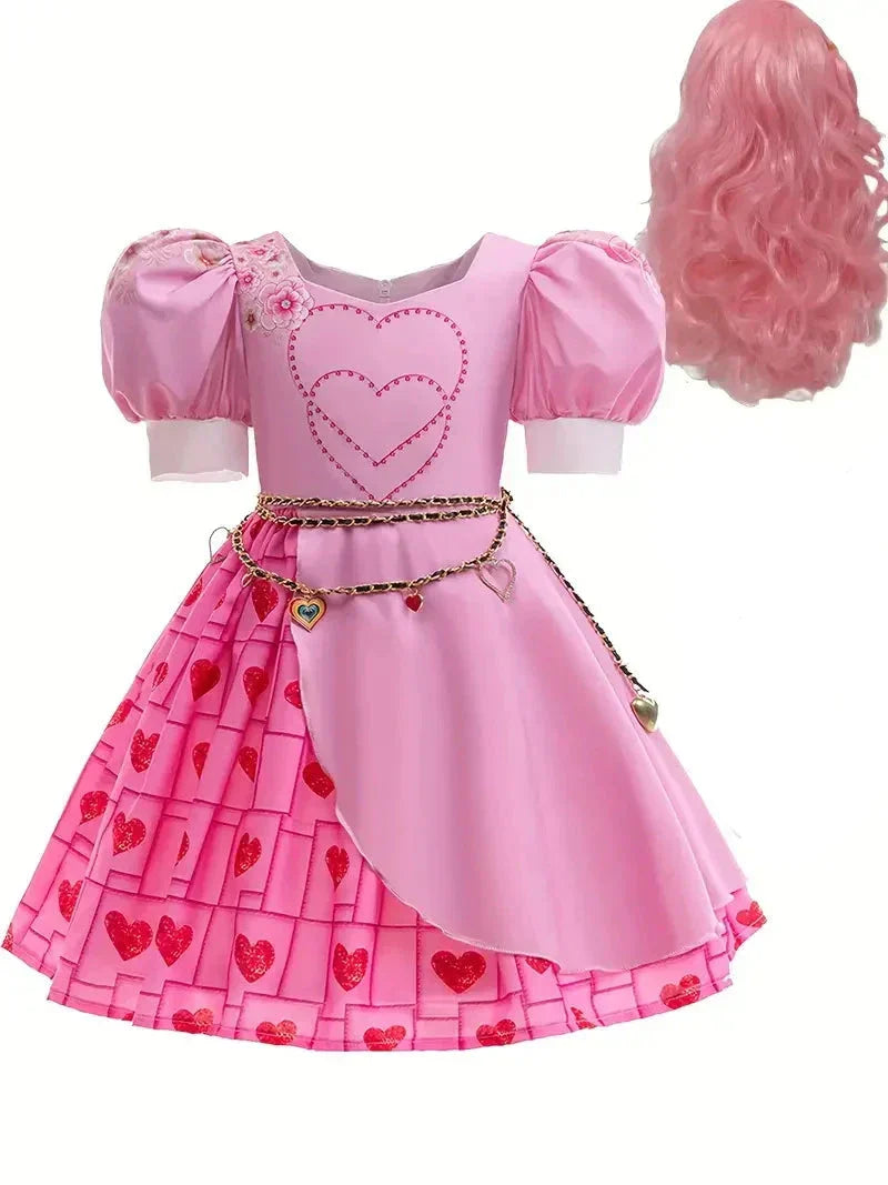 Fantasia Descendentes 4 Bridget com Peruca Infantil e Adulto