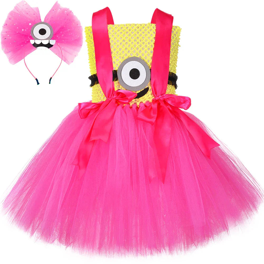 Fantasia Minions Rosa