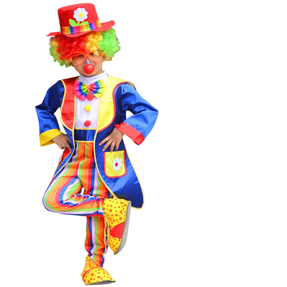 Fantasia Palhaço Infantil e Adulto