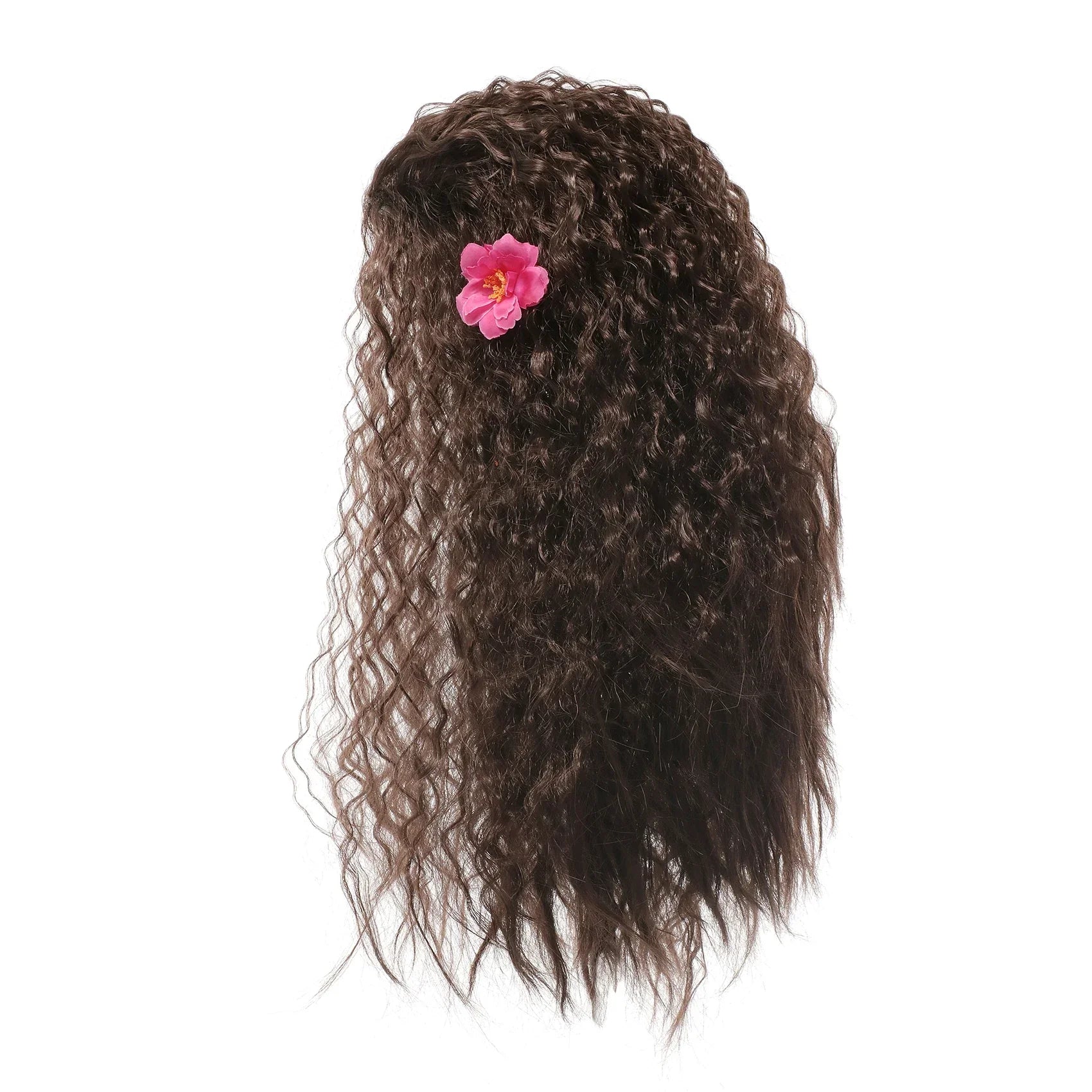 Peruca Moana Infantil e Adulto