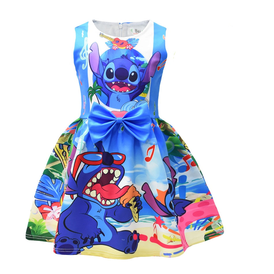 Vestido Stitch - Lilo e Stitch