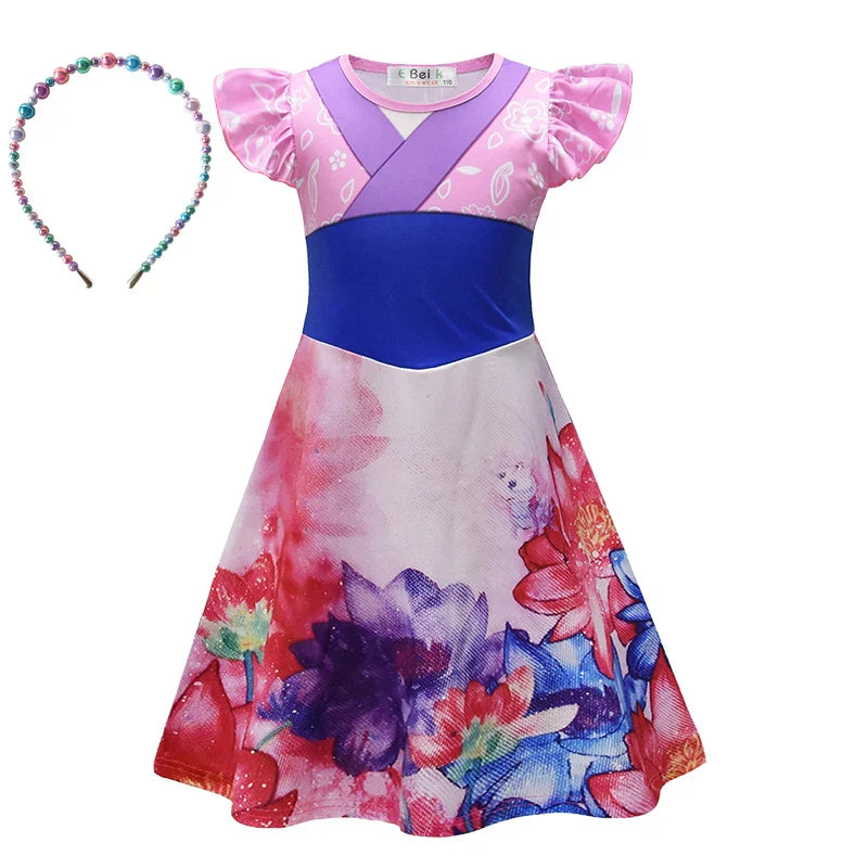 Fantasia Mulan Infantil e Adulto Simples